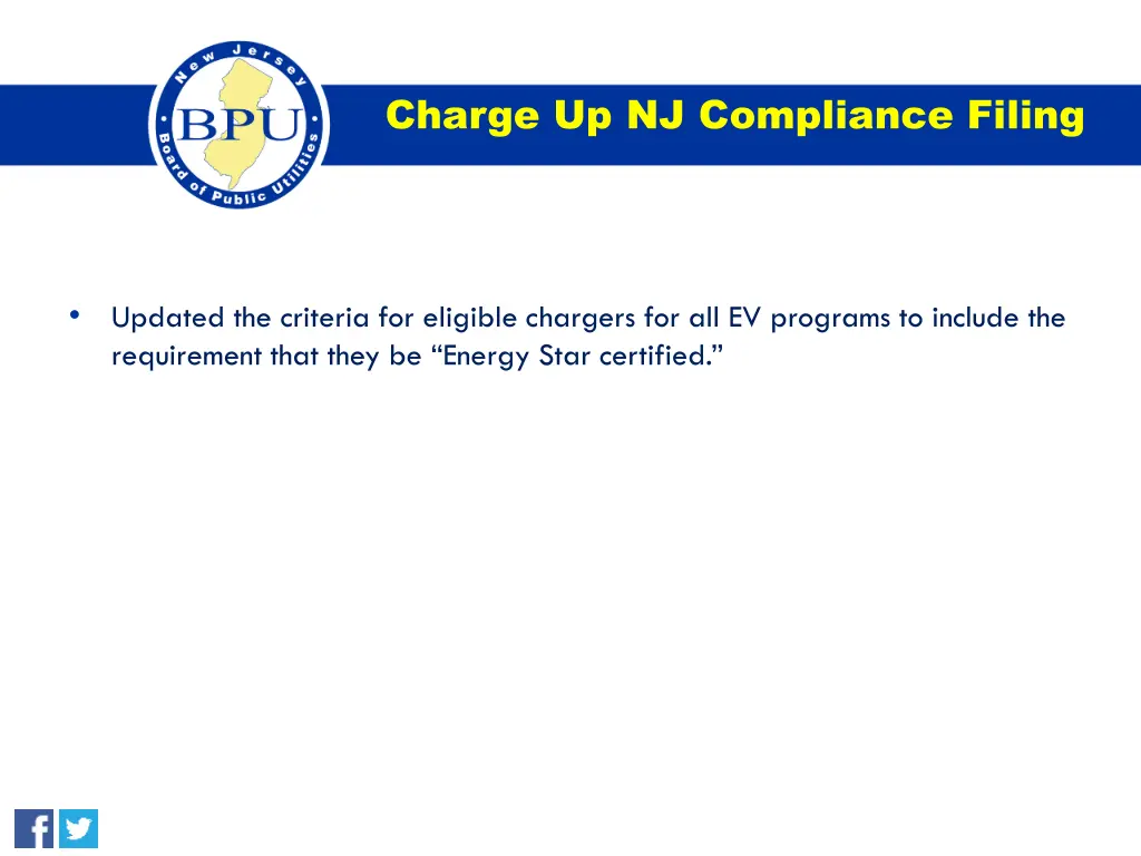 charge up nj compliance filing