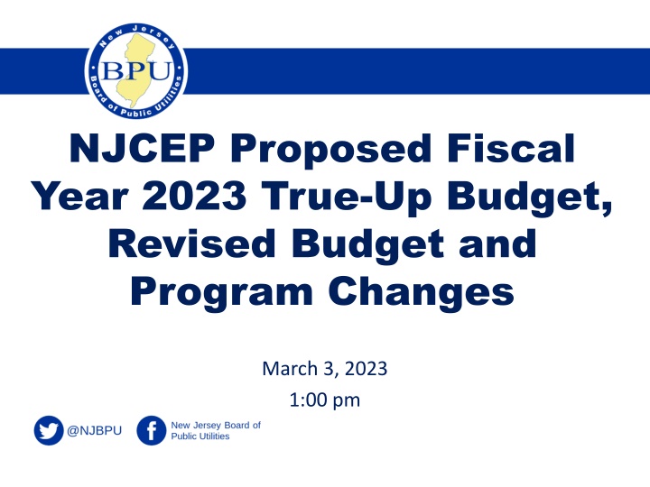 njcep proposed fiscal year 2023 true up budget