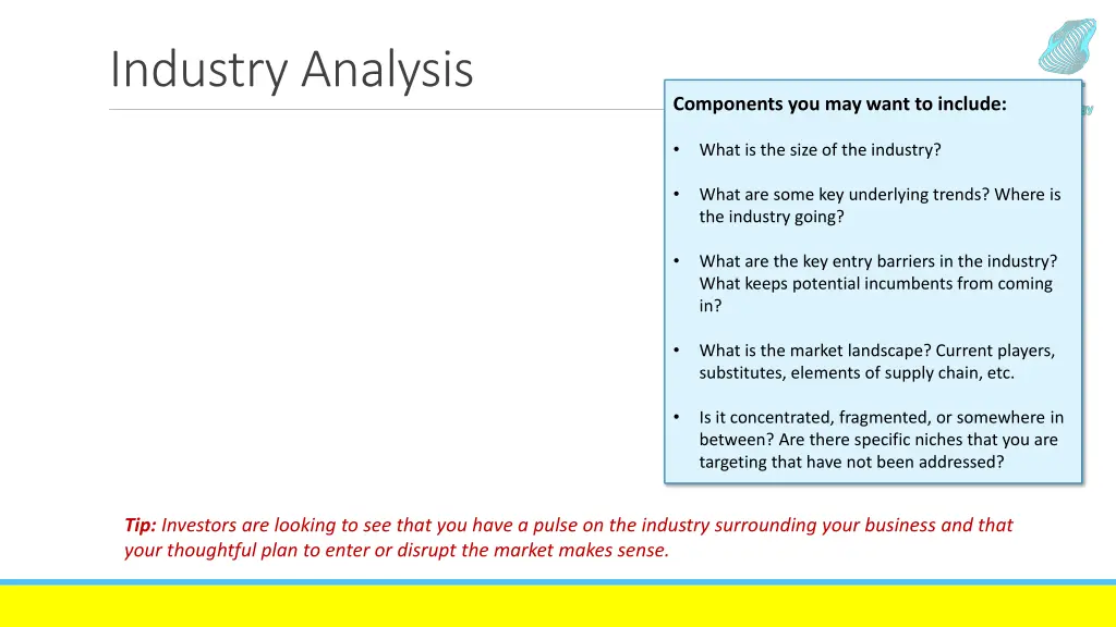 industry analysis