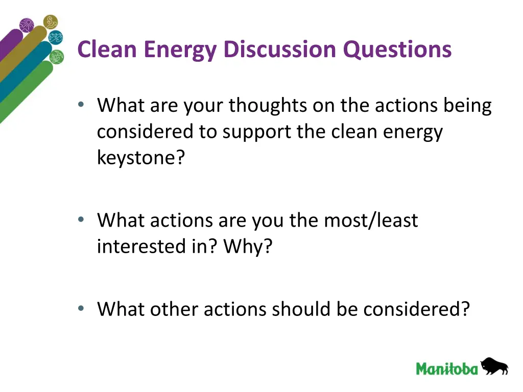 clean energy discussion questions