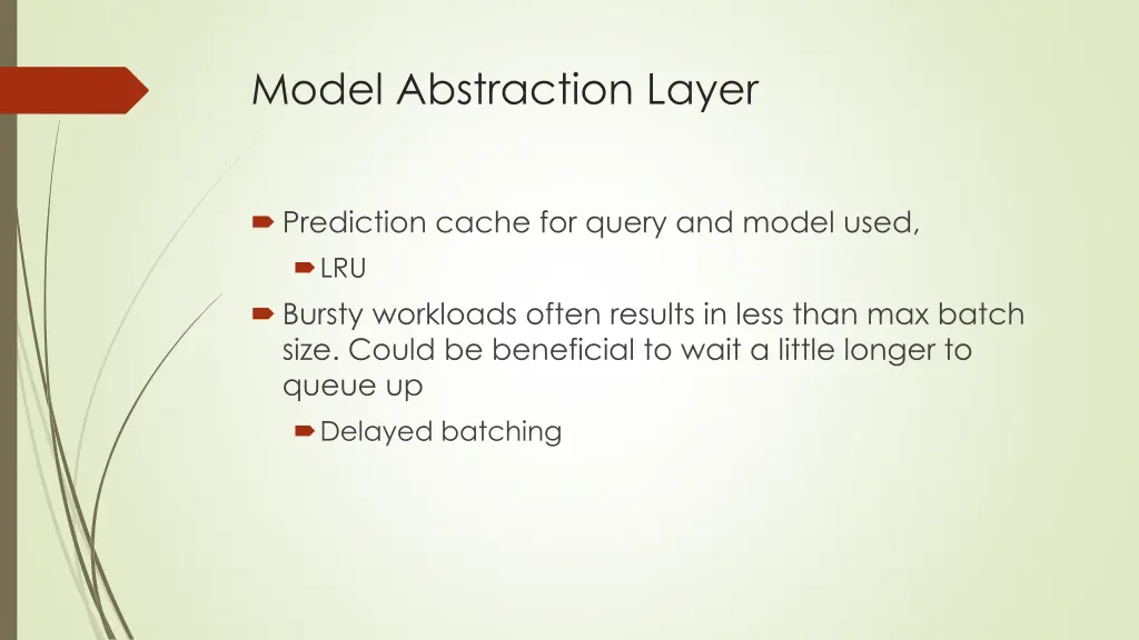 model abstraction layer 1