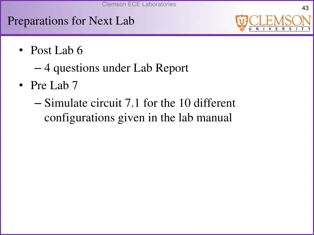 clemson ece laboratories 42