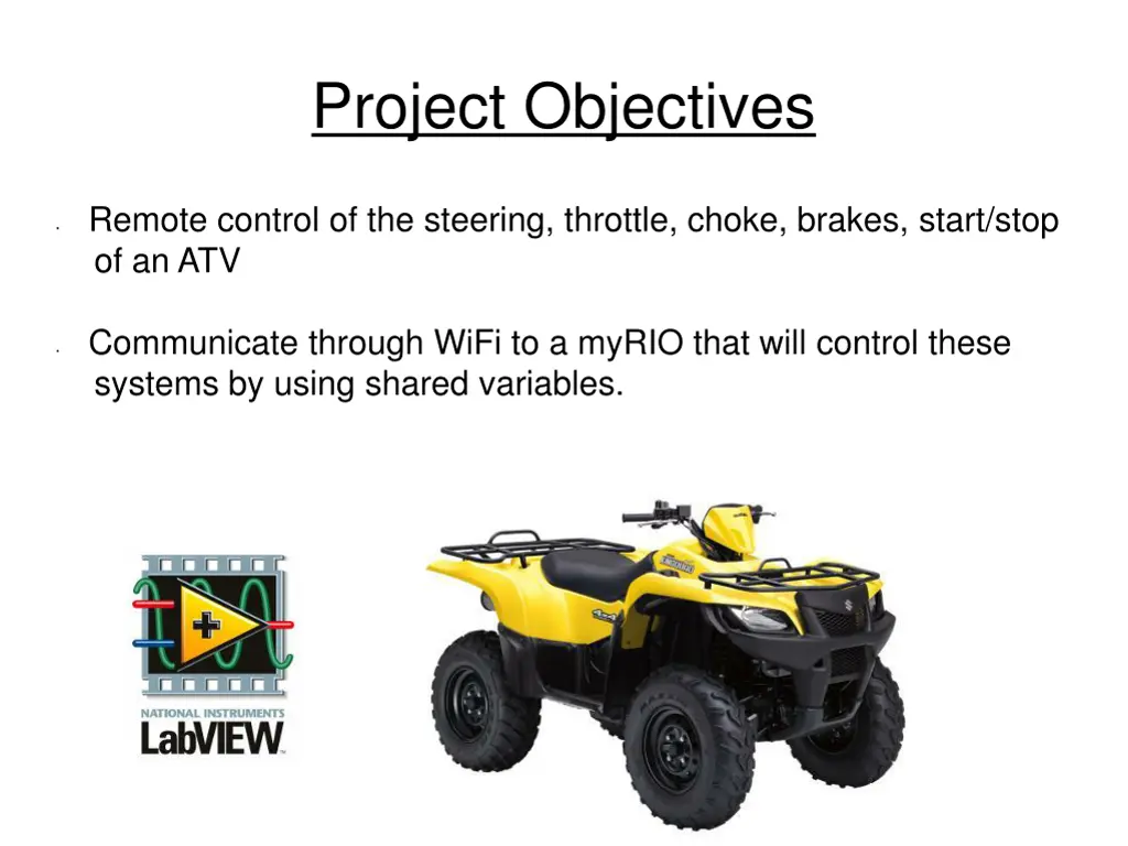 project objectives