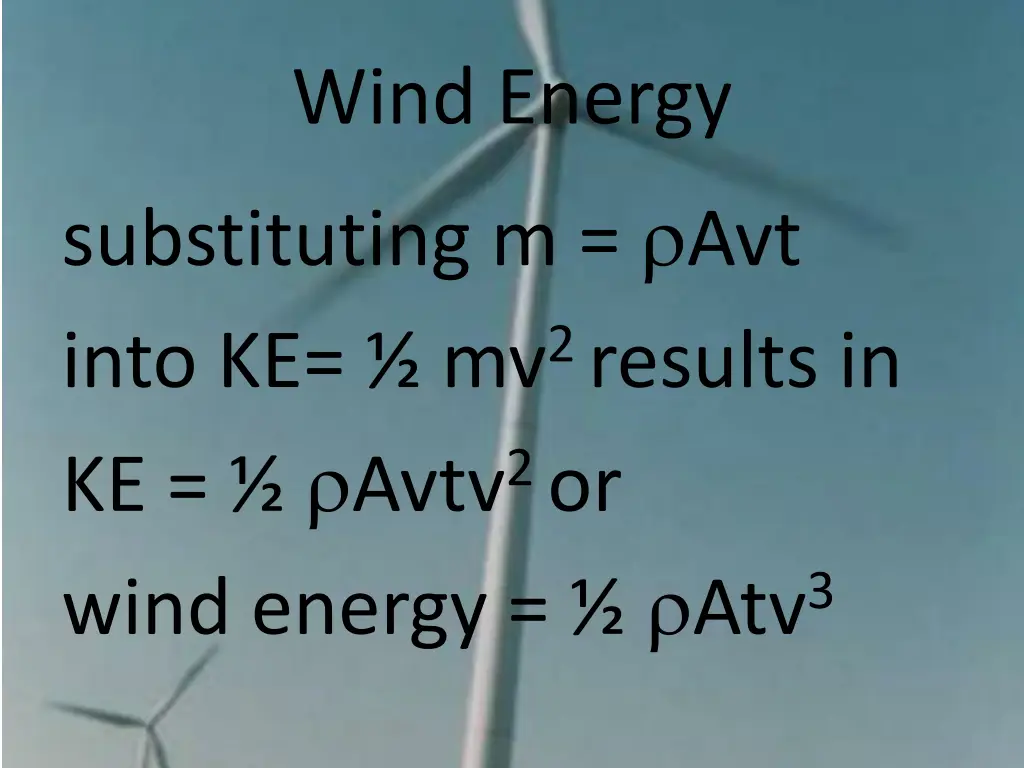 wind energy