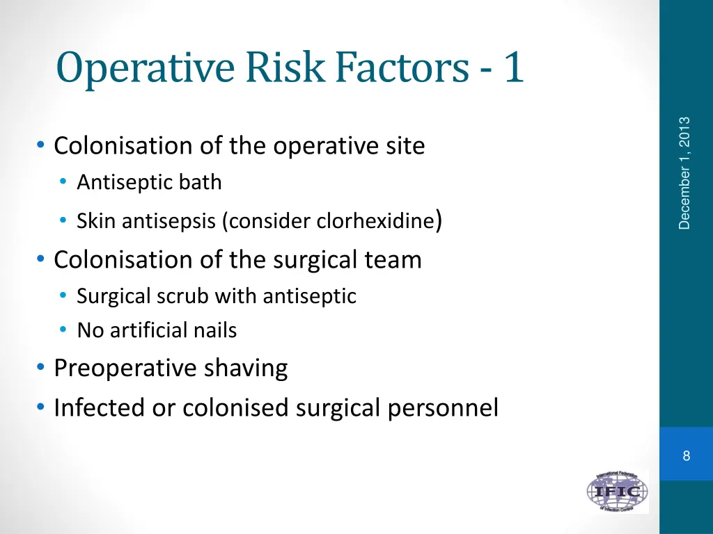 operative risk factors 1