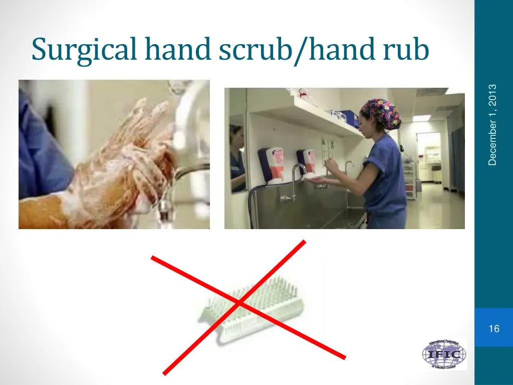 surgical hand scrub hand rub