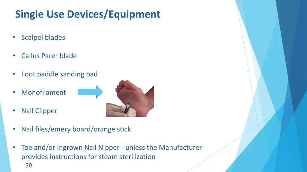 single use devices equipment