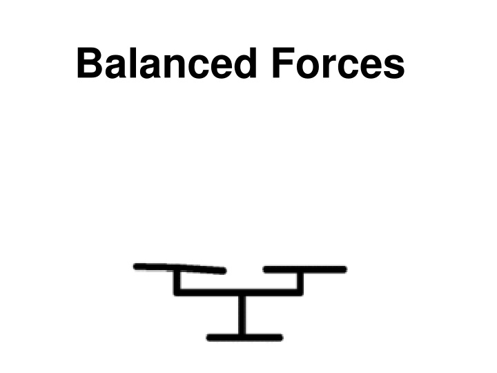 balanced forces