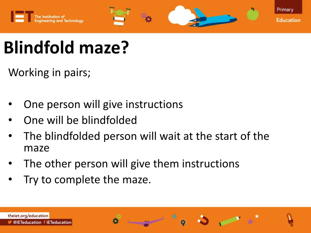 blindfold maze 1