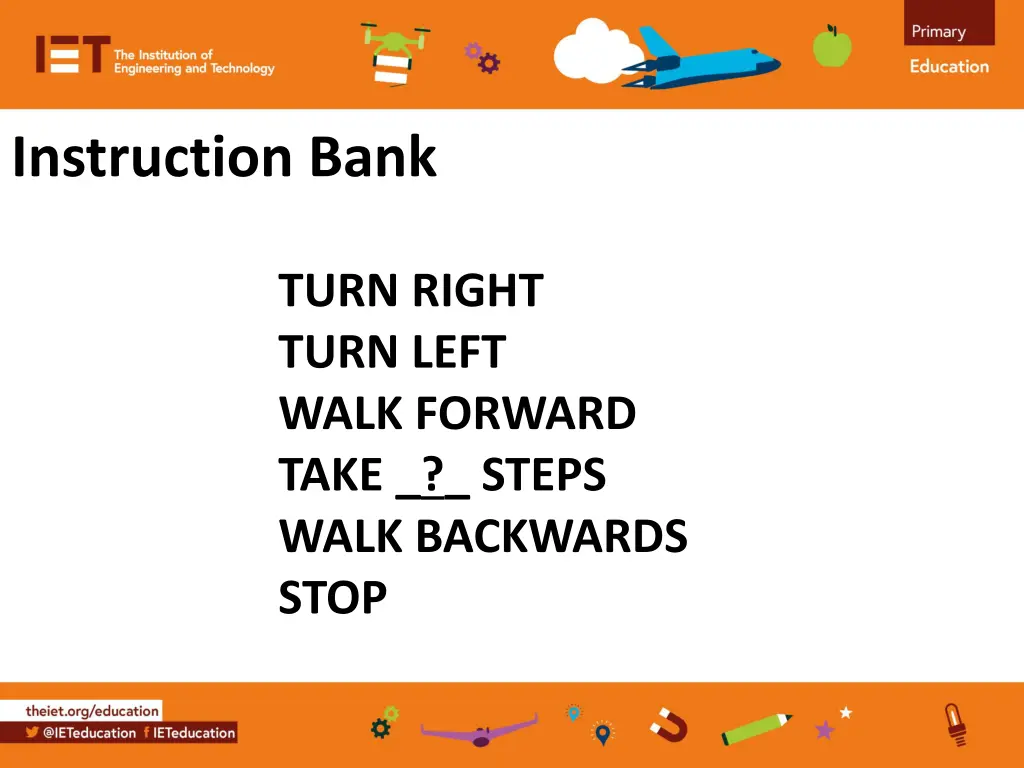 instruction bank