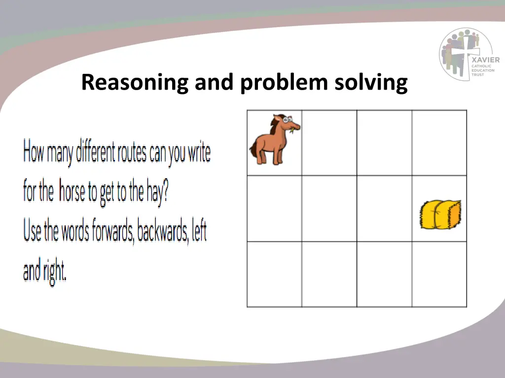 reasoning and problem solving 1