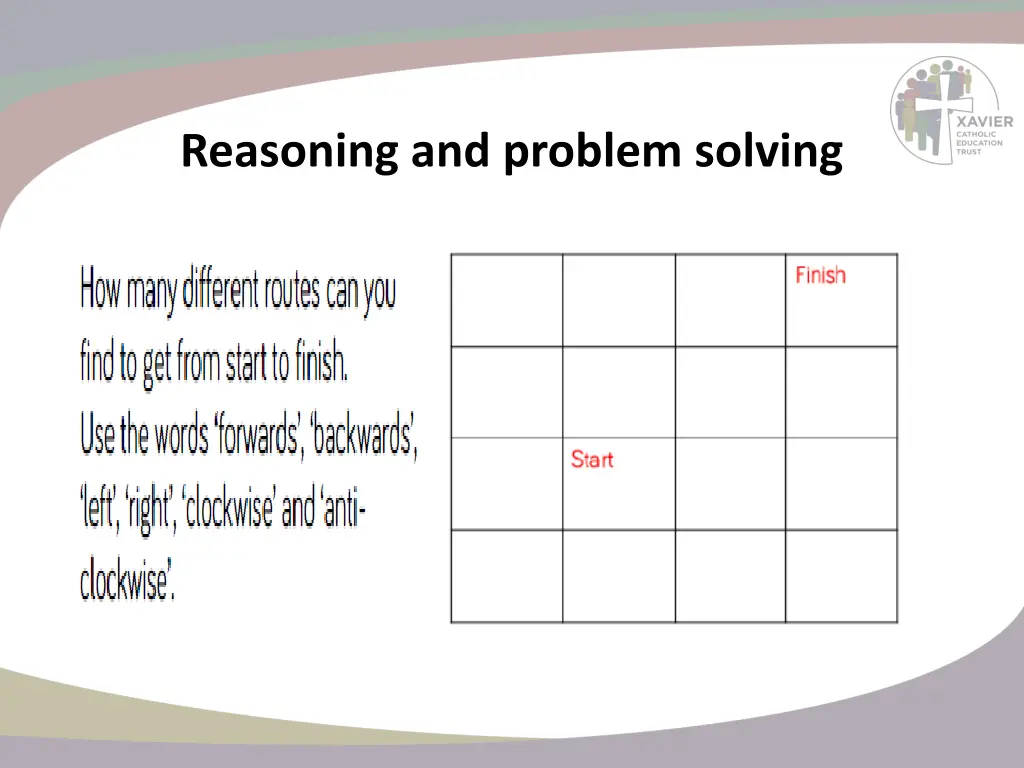 reasoning and problem solving 4