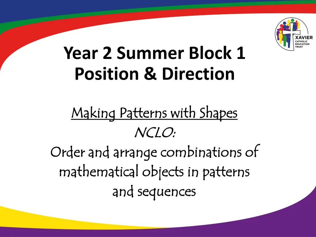 year 2 summer block 1 position direction 3