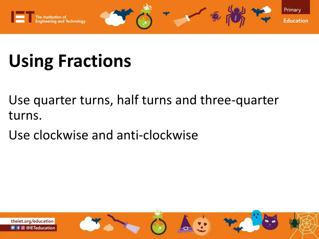 using fractions