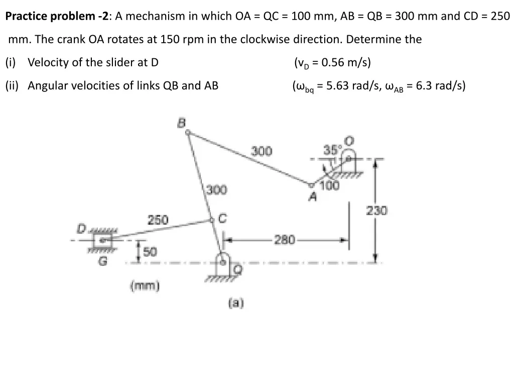 practice problem 2 a mechanism in which