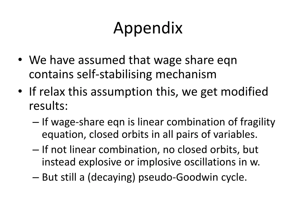 appendix