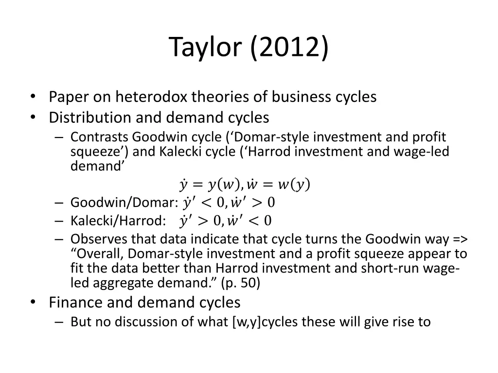 taylor 2012