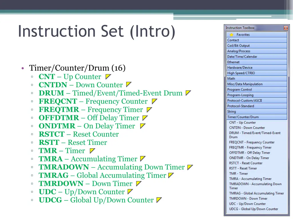 instruction set intro 3