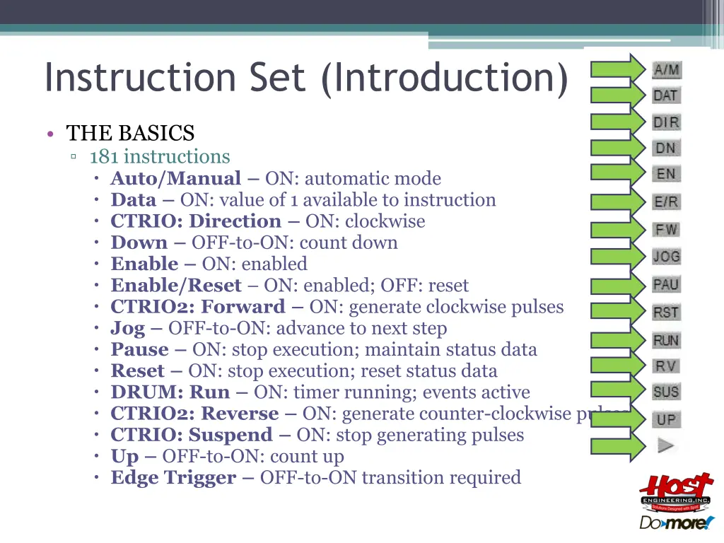 instruction set introduction 2