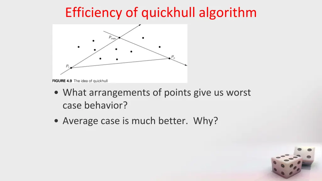 efficiency of quickhull algorithm