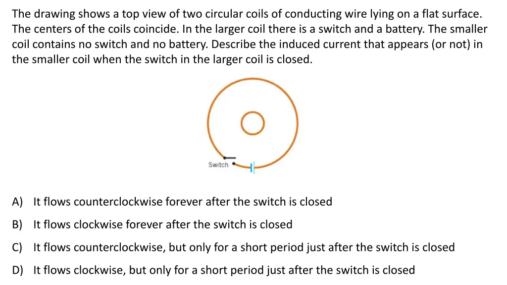 the drawing shows a top view of two circular