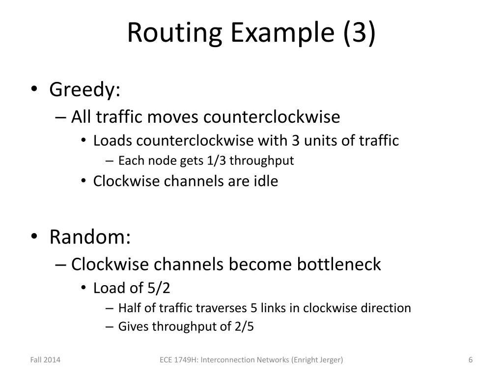 routing example 3