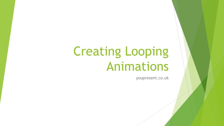 creating looping animations