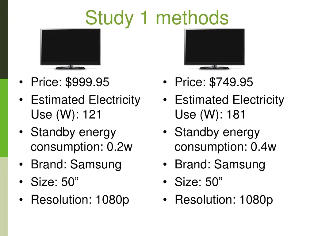 study 1 methods