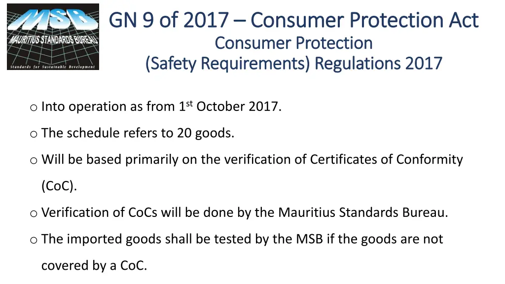 gn 9 of 2017 gn 9 of 2017 consumer protection