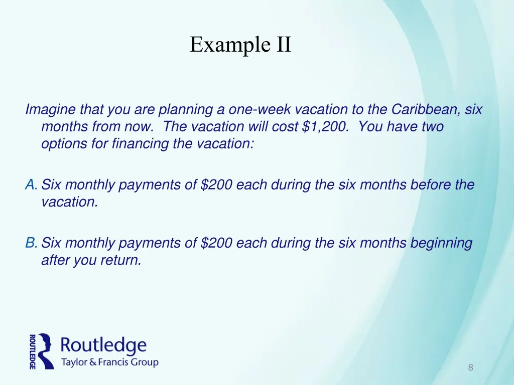 example ii