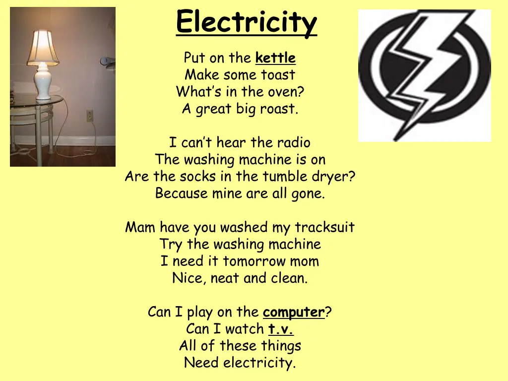 electricity 1