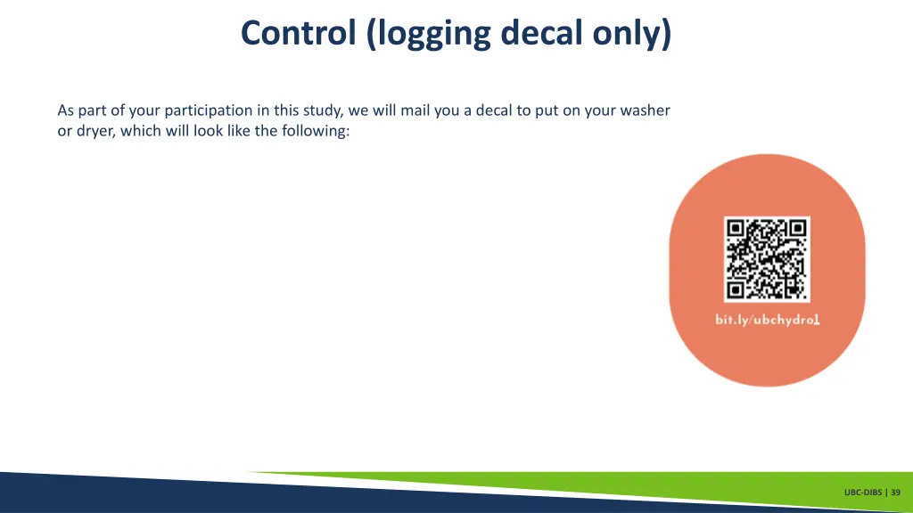 control logging decal only