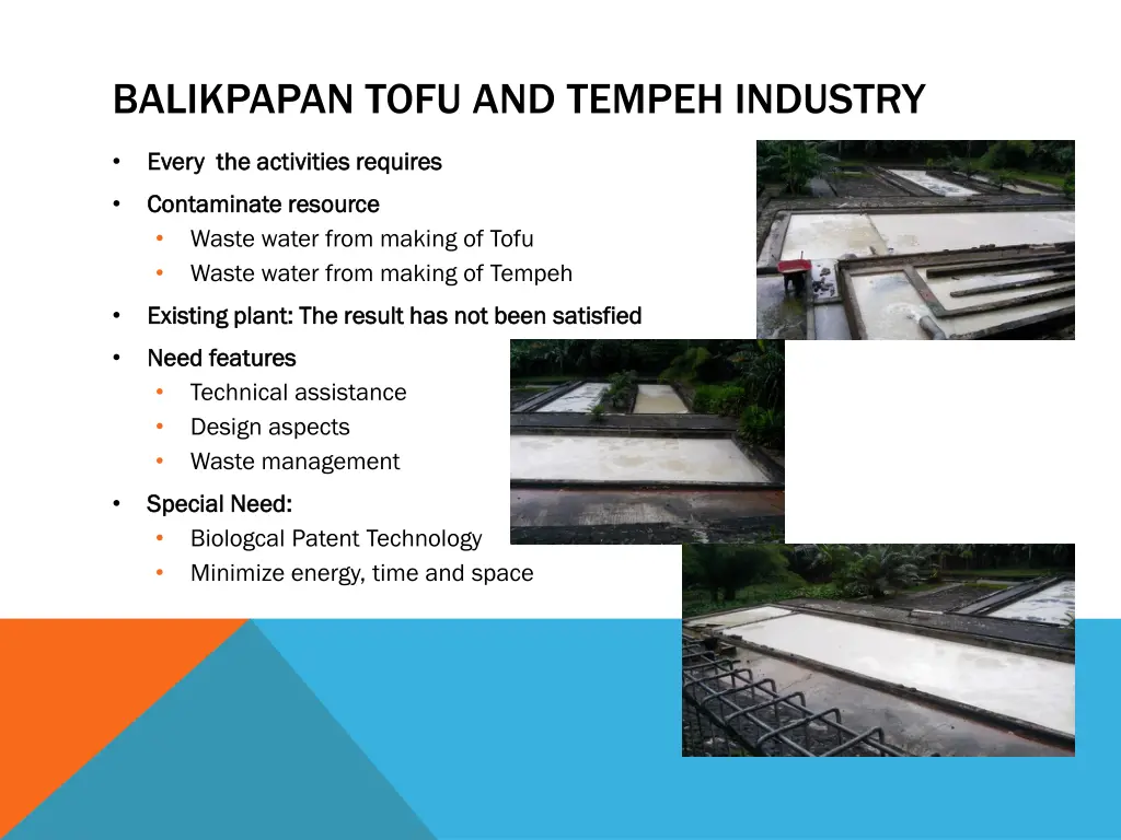 balikpapan tofu and tempeh industry