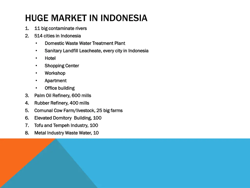 huge market in indonesia 1 1 11 big contaminate