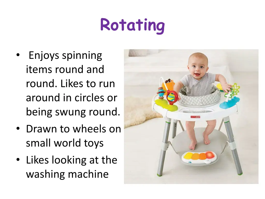 rotating