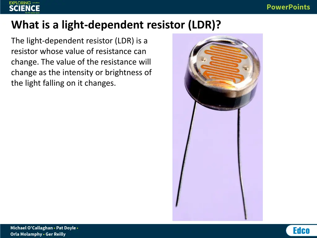 what is a light dependent resistor ldr