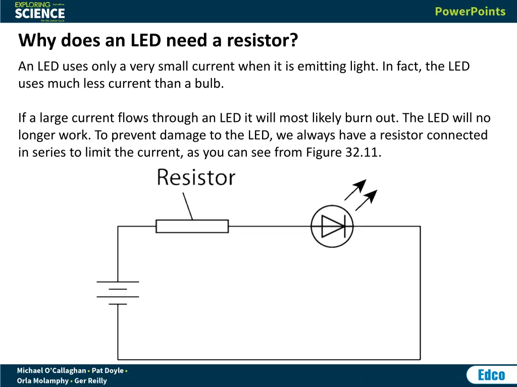 why does an led need a resistor