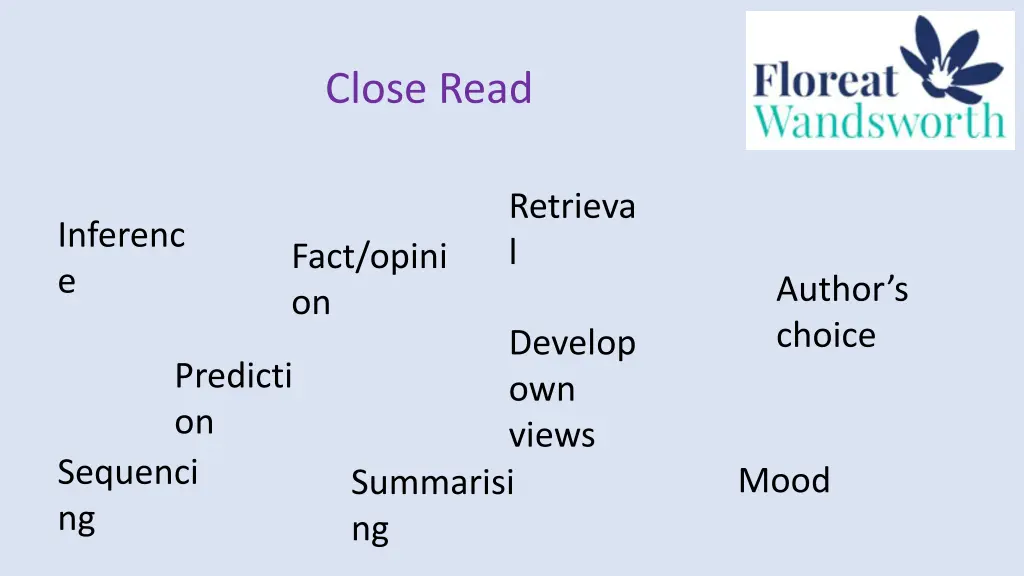 close read 1