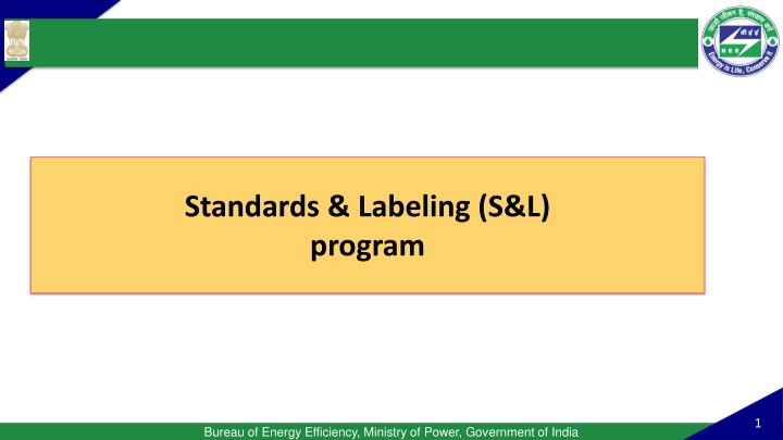 standards labeling s l program