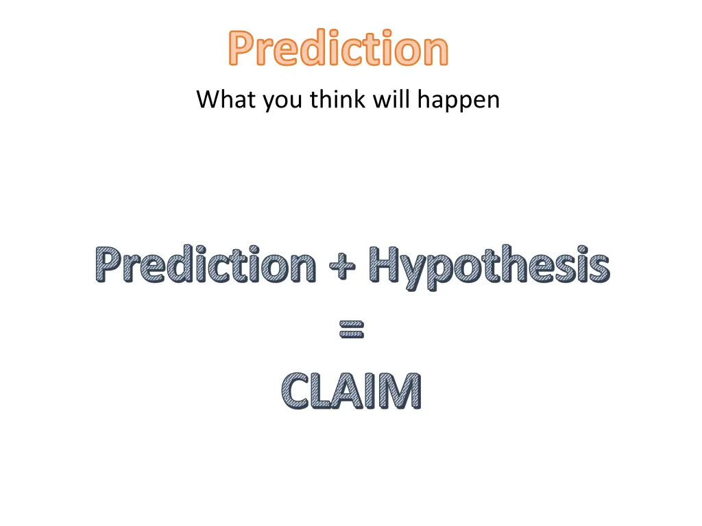 prediction