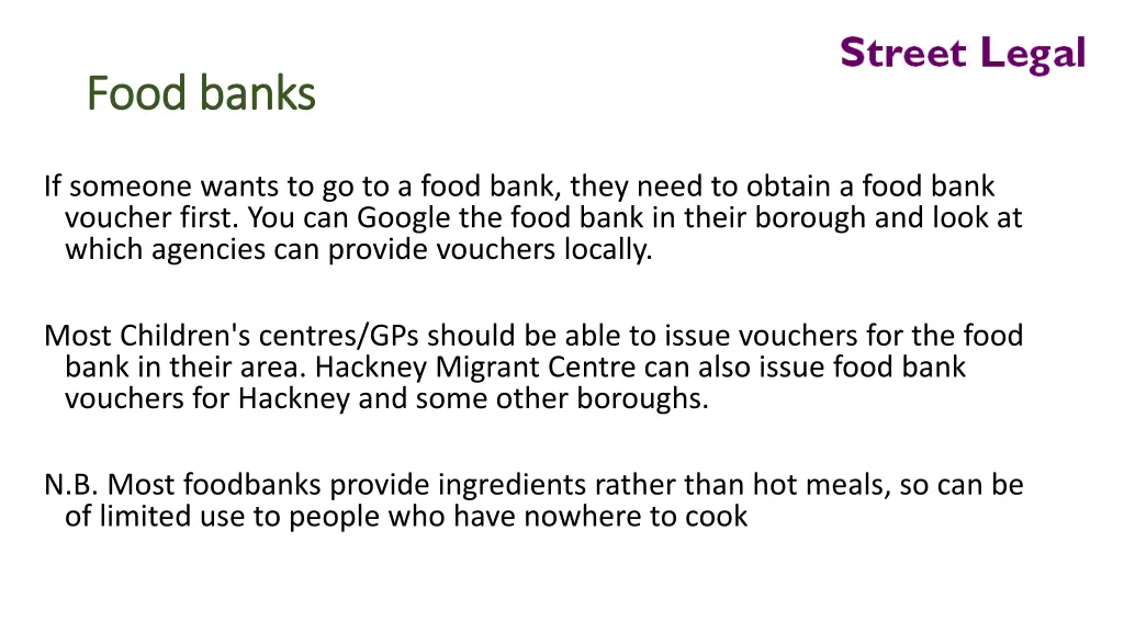 food banks food banks