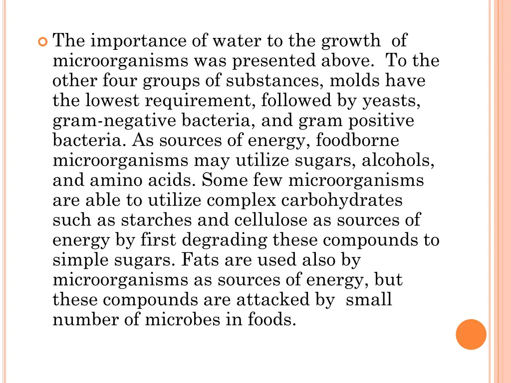 the importance of water to the growth