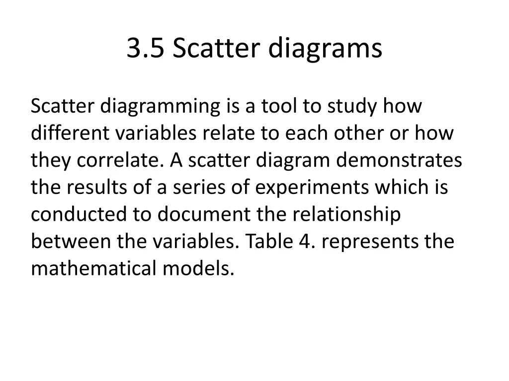 3 5 scatter diagrams