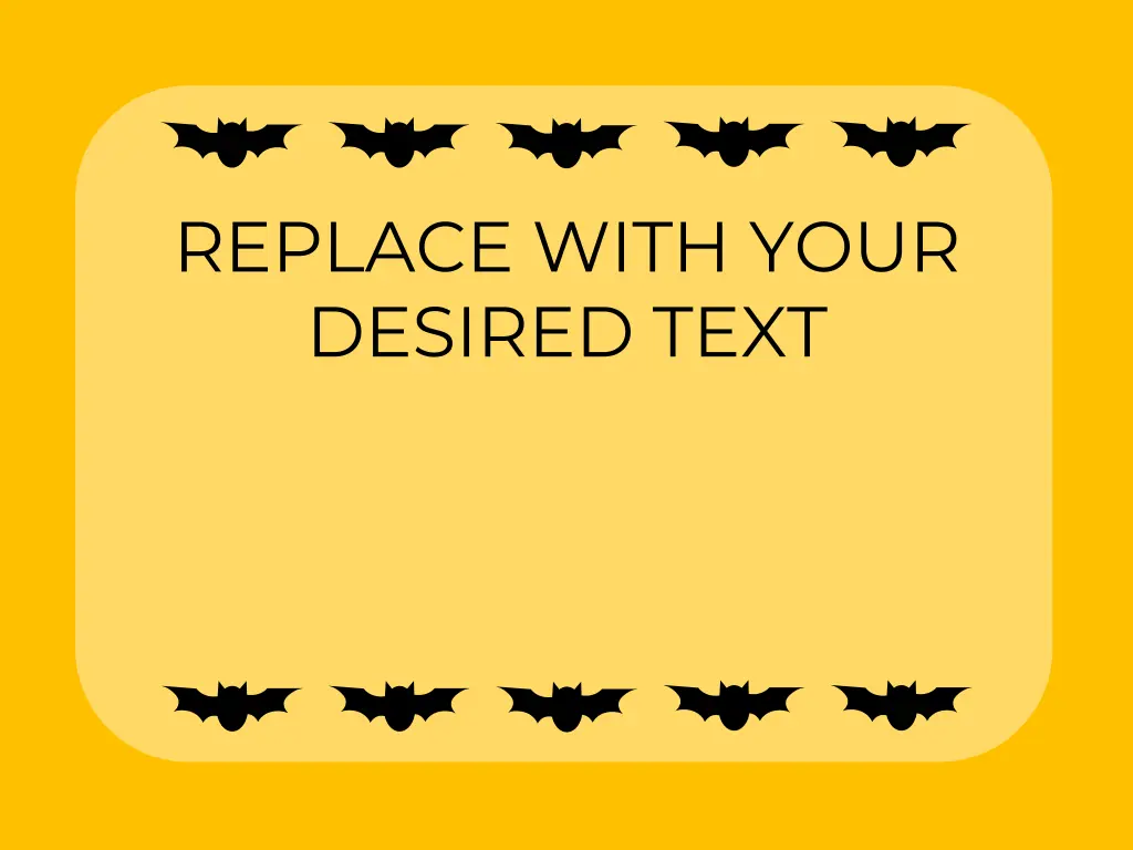 replace with your desired text 11