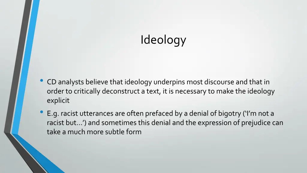 ideology