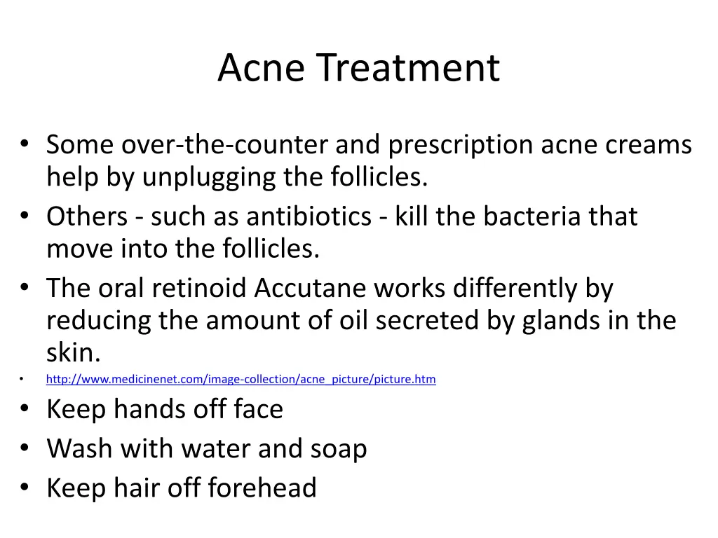 acne treatment