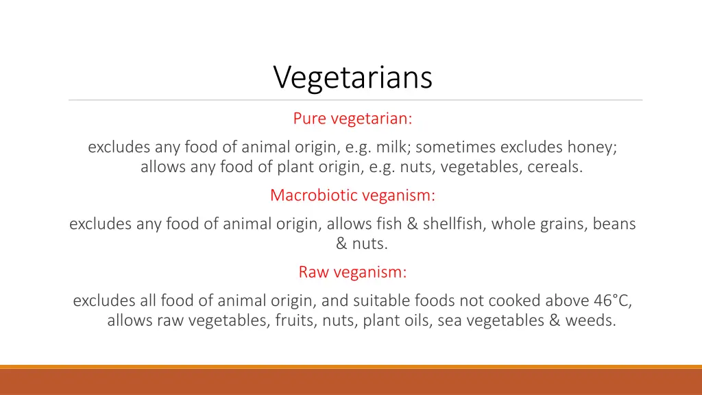 vegetarians 2