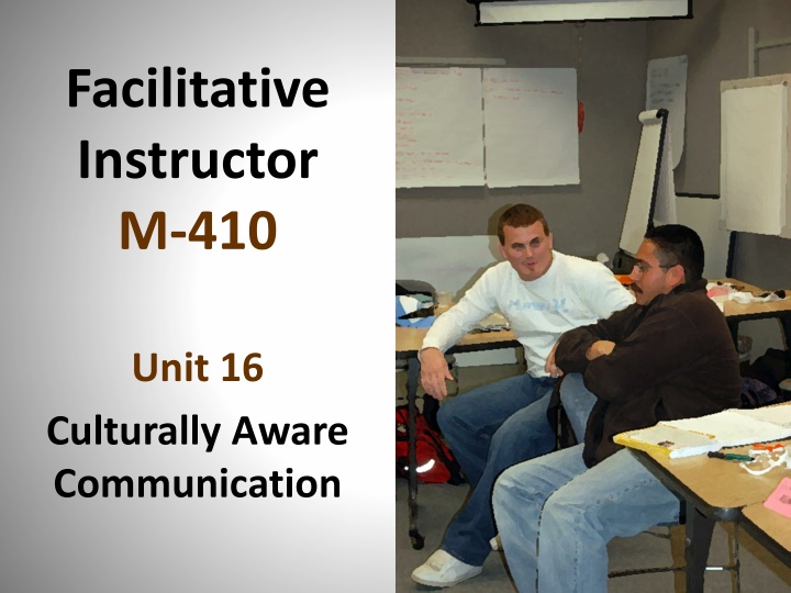 facilitative instructor m 410