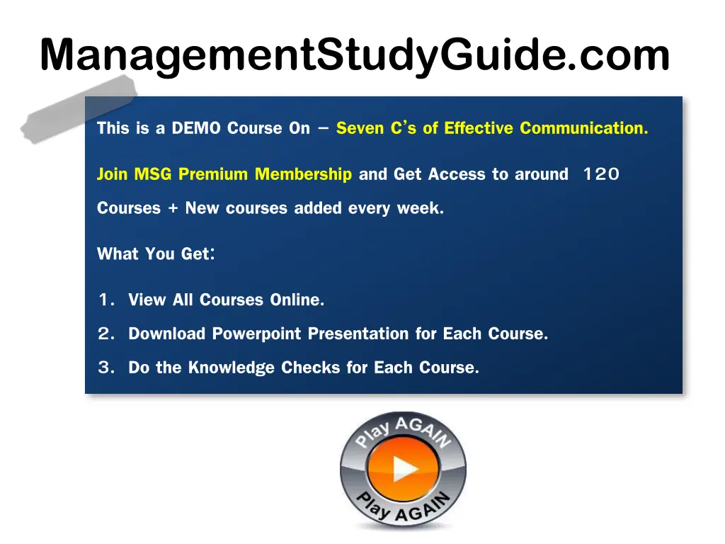 managementstudyguide com