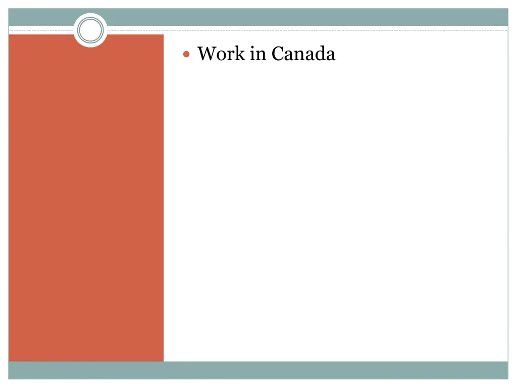 work in canada